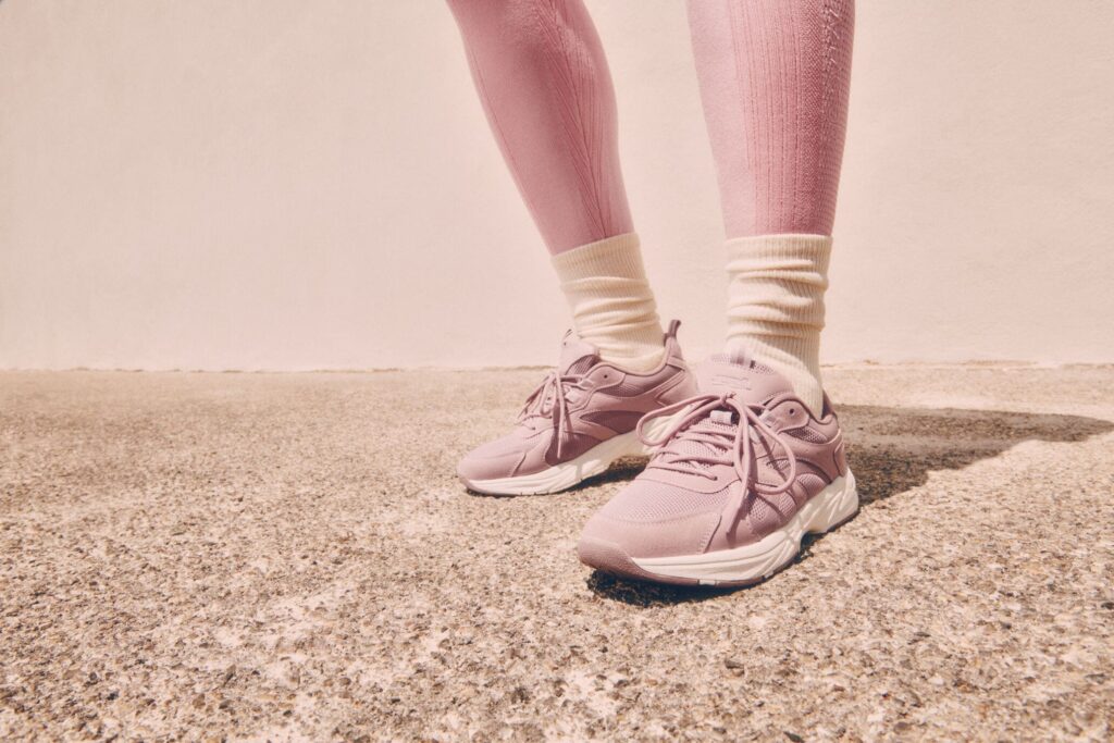 růžová dámská sportovní obuv