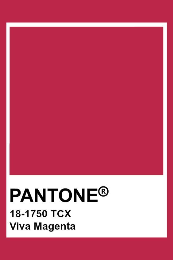 viva magenta kolor roku 2023 pantone