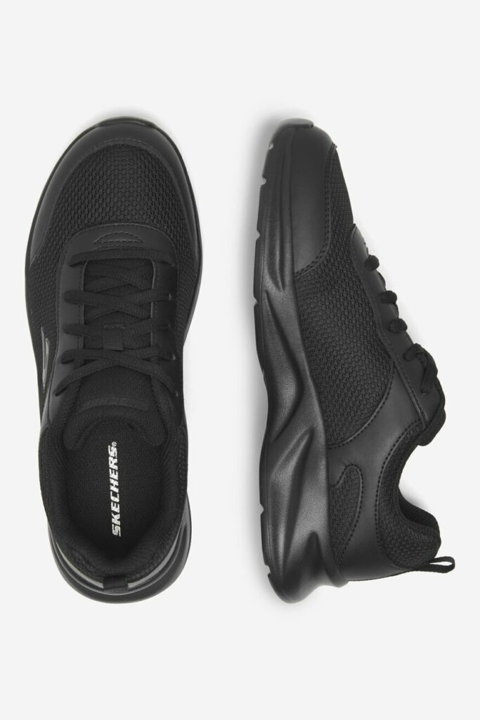 czarne buty sportowe skechers