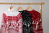 sweter świąteczny stylizacje