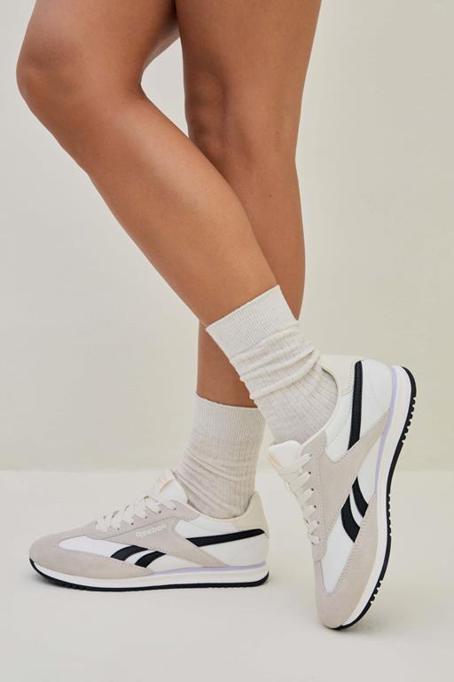sneakersy reebok białe skórzane