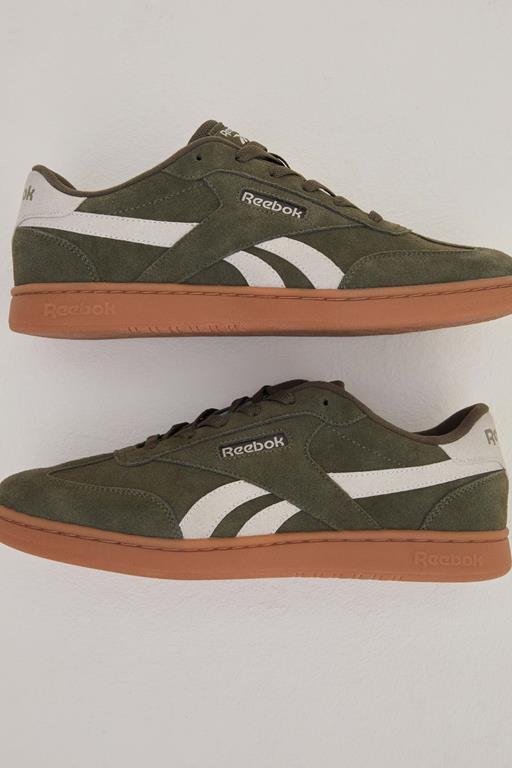 sneakersy khaki skórzane