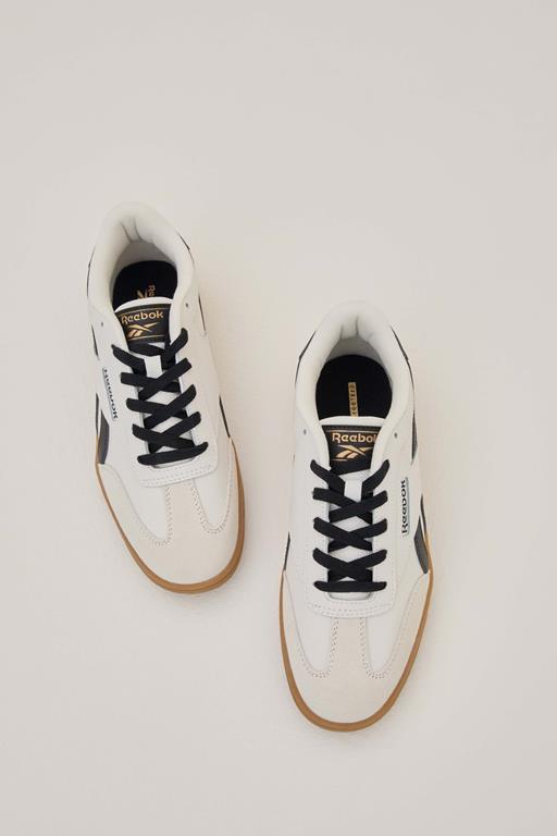 skórzane sneakersy damskie białe