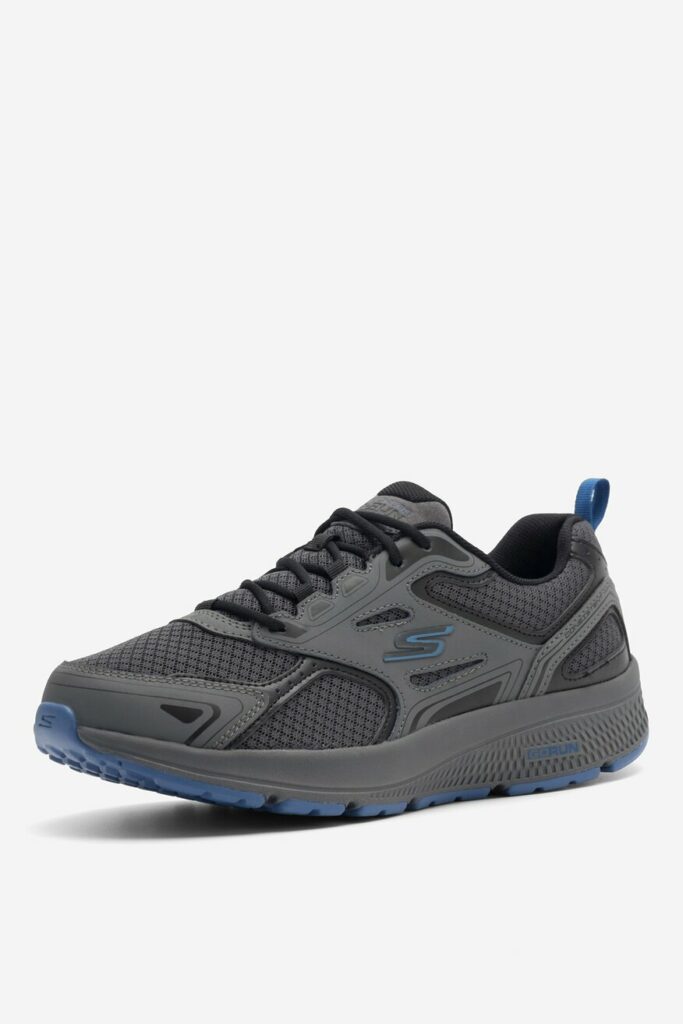 męskie sneakersy na grubej podeszwie skechers