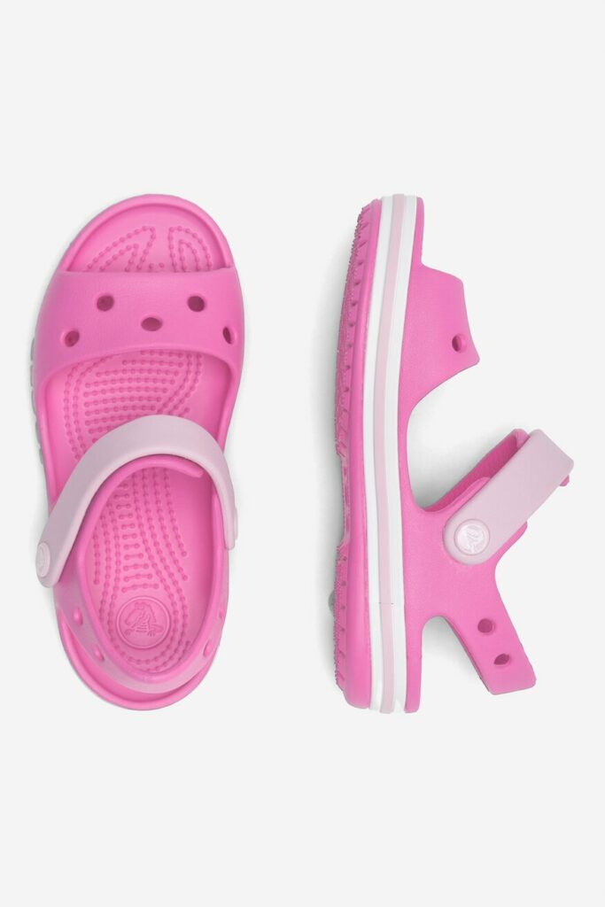 różowe sandałki piankowe dla dziewczynki