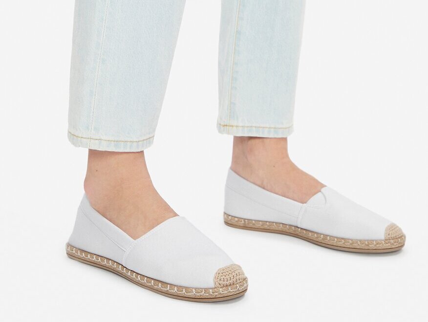 białe espadryle damskie