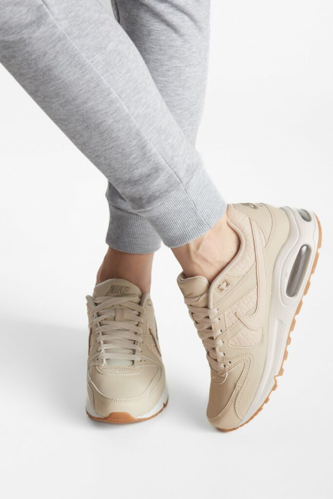 beżowe Buty Nike damskie Air Max