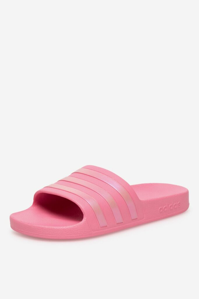 różowe klapki adidas