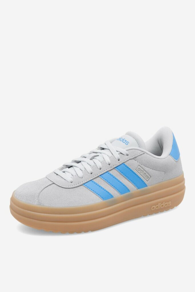 szare buty adidas na platformie