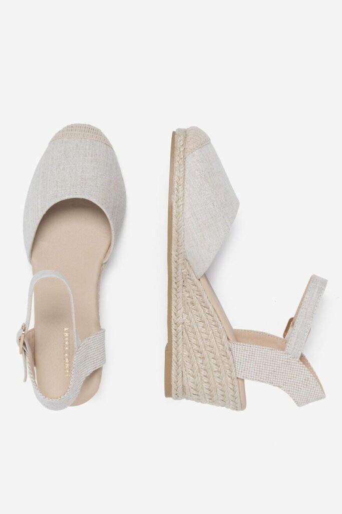 sandały espadryle na koturnie