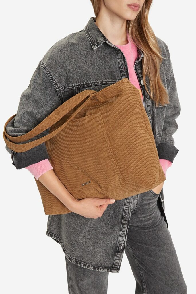 stylizacja z torebką sztruksową