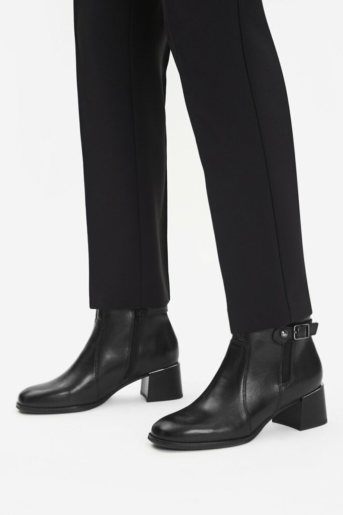 czarne botki damskie Lasocki 