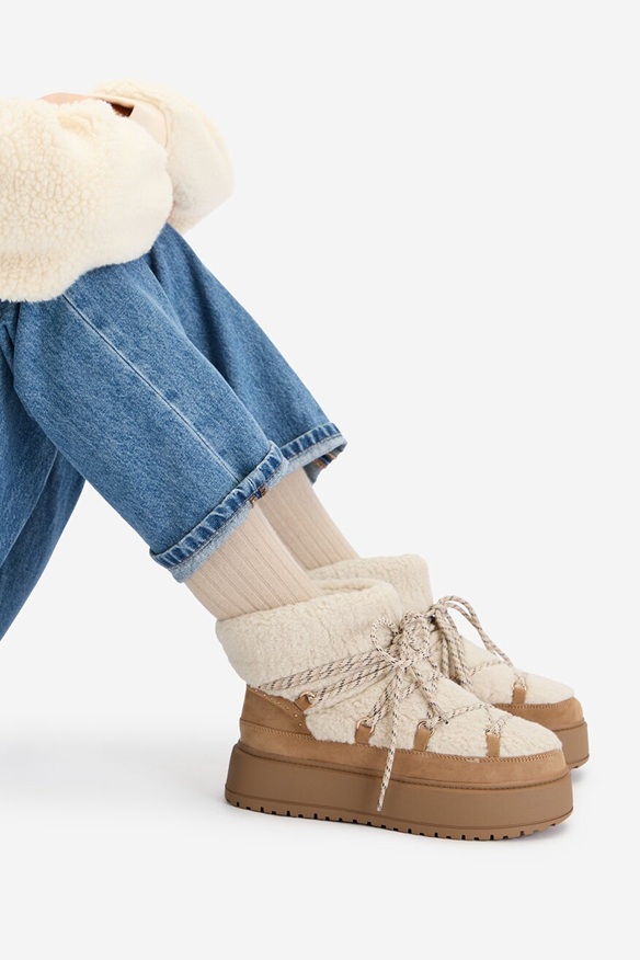 śniegowce z kożuszkiem