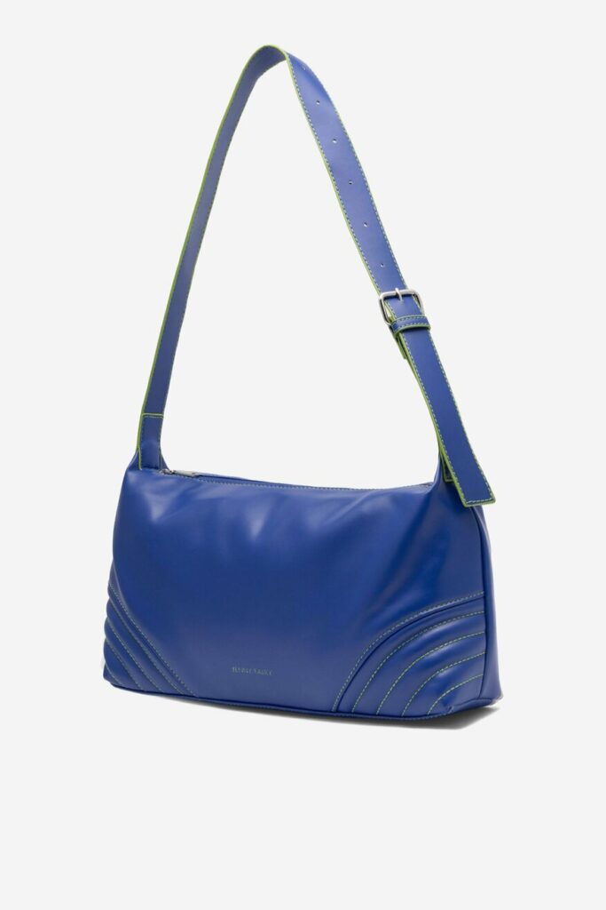 kobaltowa torebka damska