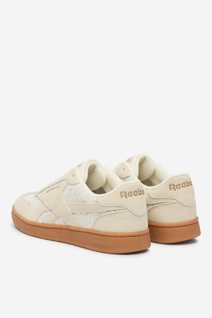 sneakersy Reebok beżowe