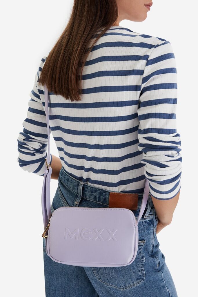 lawendowa torebka damska