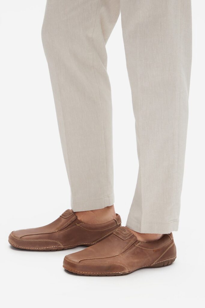 Modne buty męskie wiosna–lato 2026: retro półbuty
