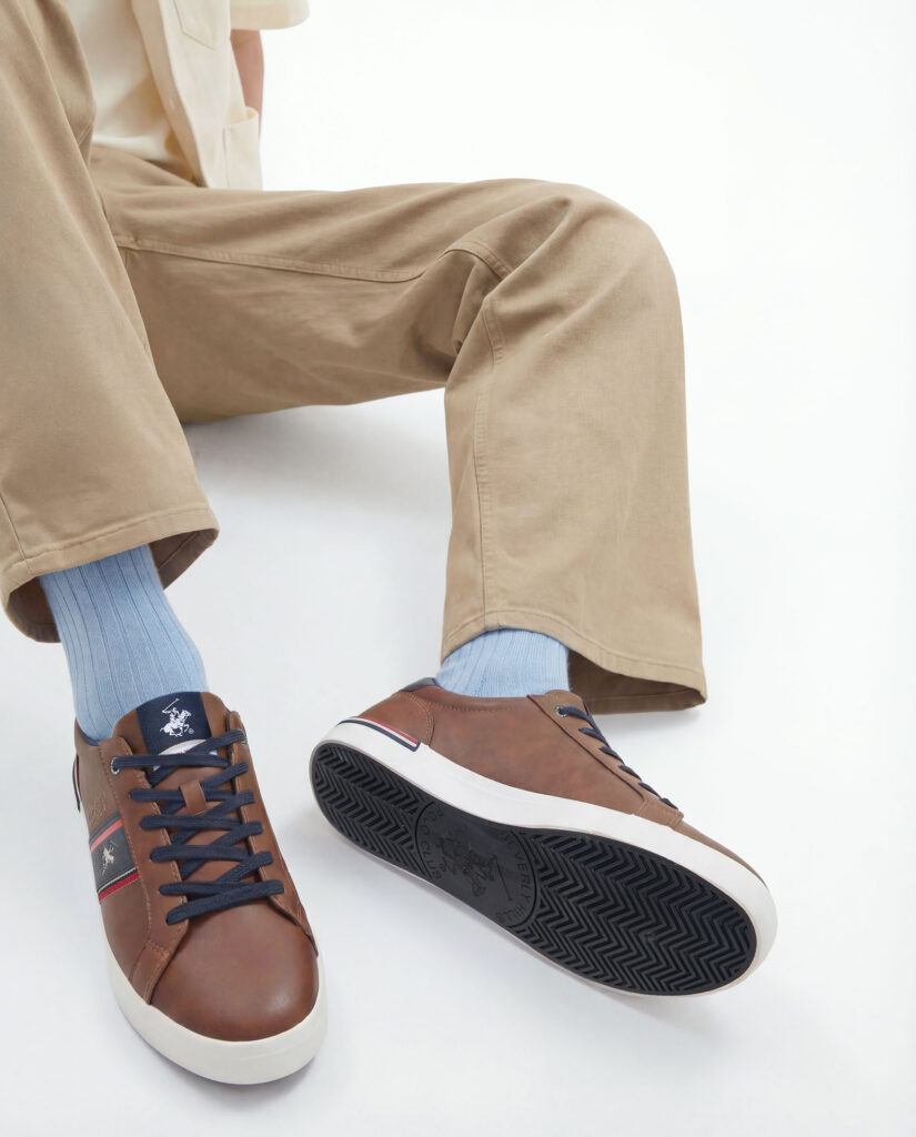 skórzane sneakersy męskie