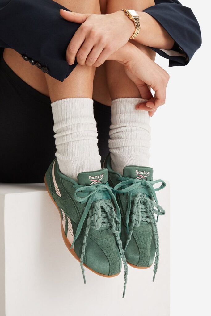 zielone buty damskie