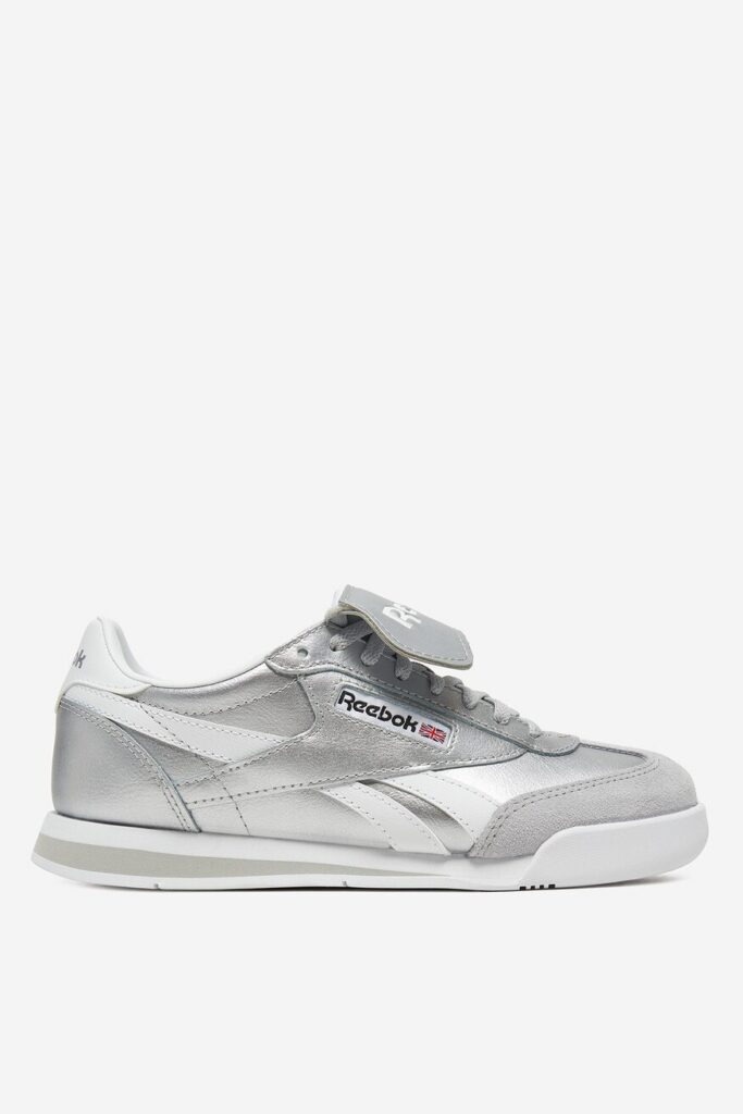 srebrne sneakersy Reebok