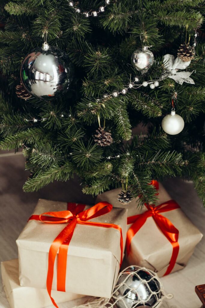 darčeky pod vianočný stromček